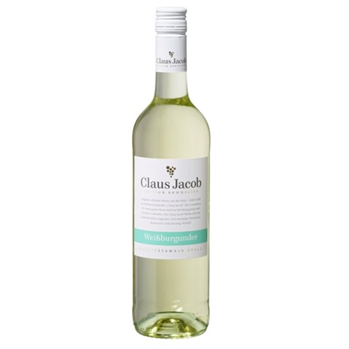 Claus C Jacob Pfalz Weißburgunder Weißwein 0.75l