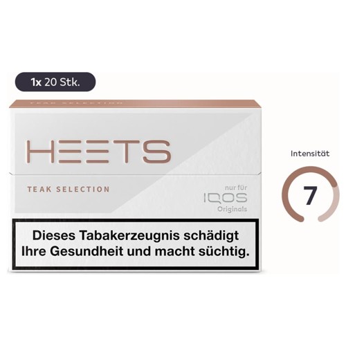 IQOS HEETS Zigarette Teak Selection 20er