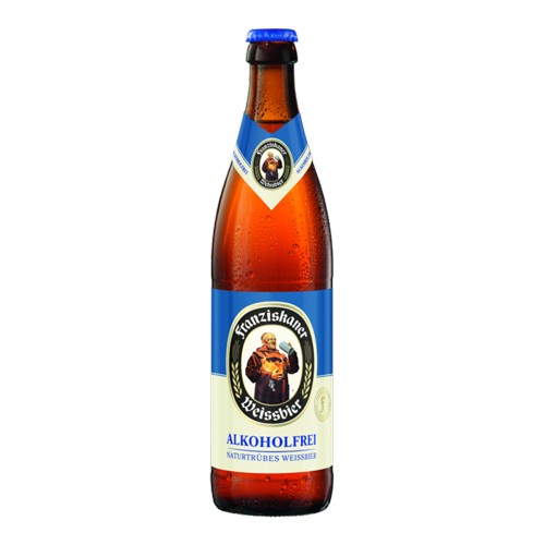 Franziskaner Weißbier Alkoholfrei 0.5l (MEHRWEG)