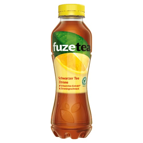 Fuze Tea Schwarzer Tee Zitrone 0.4l (EINWEG)