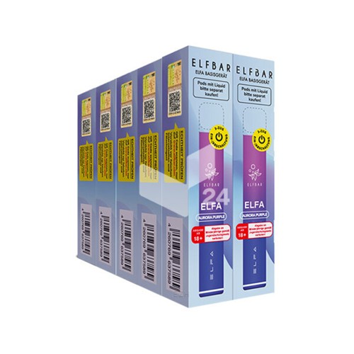 Elfbar Elfa Akku-Träger Aurora-Lila 35g
