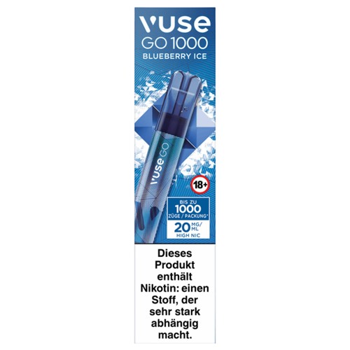 Vuse Go 1000 Pen Blueberry Ice
