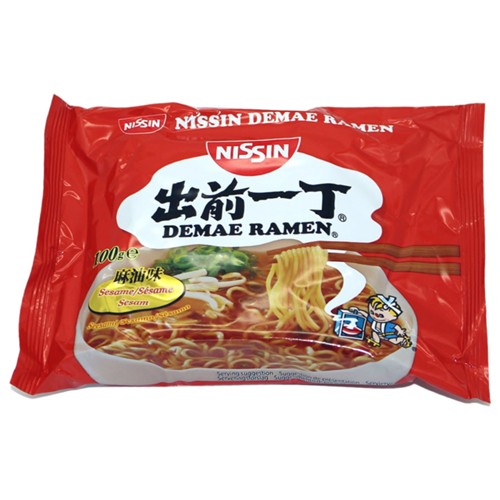 Nissin Demae Ramen Sesam Instant Nudelsuppe 100g