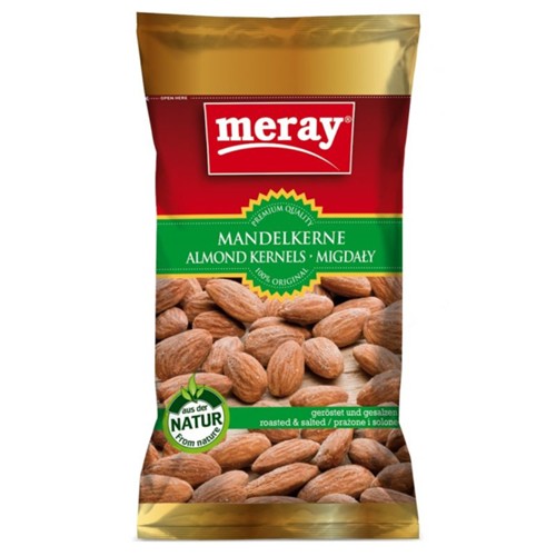Meray Mandelkerne geröstet und gesalzen 85g