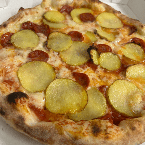 Pizza Calabria (scharf)