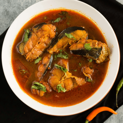 Mittag - Fisch Bangali (scharf)