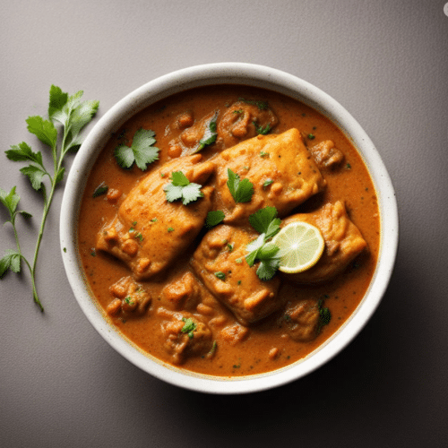 Mittag - Fisch Curry
