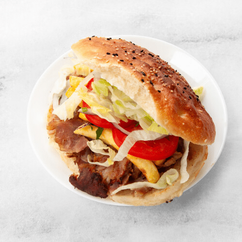 Drehspieß Pom Sandwich