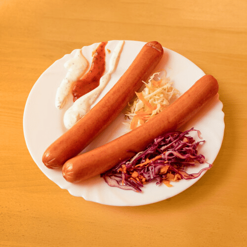 Currywurst mit Pommes frites
