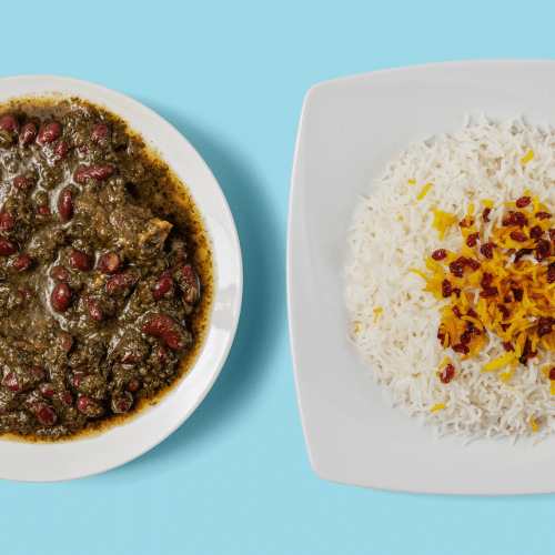 Ghorme Sabzi Polo