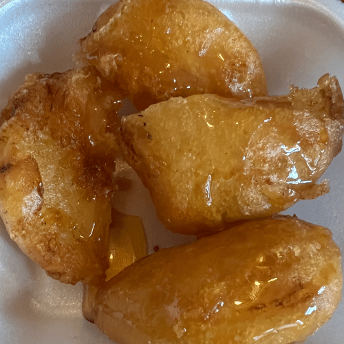 Gebackene Ananas