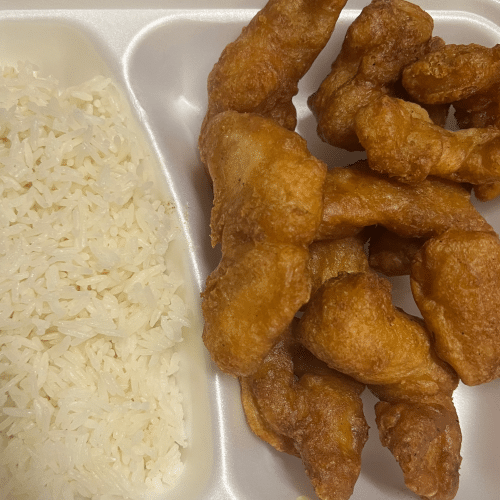 Knuspriger Fisch mit Süß-Sauer-Sauce