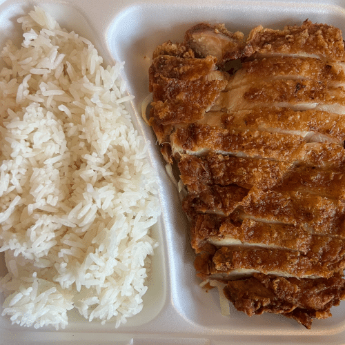 Knuspriges Hähnchen mit Hongkongsauce