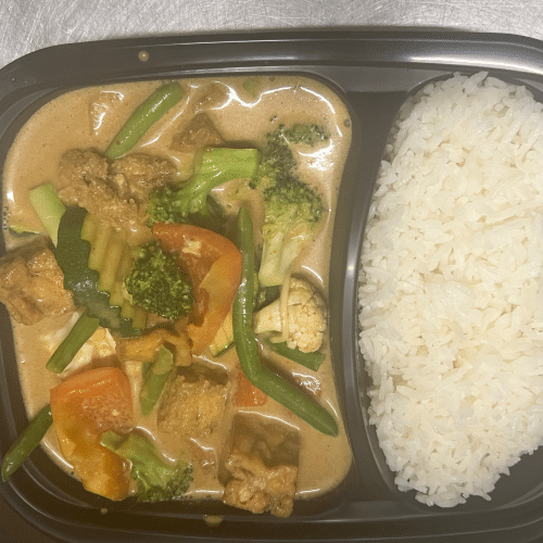 Panang Tofu - Mango Curry