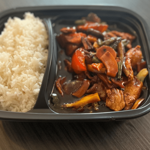 Schweinefleisch Chop Suey
