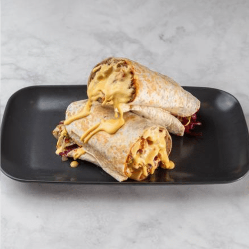 Cheezy Kebab Wrap