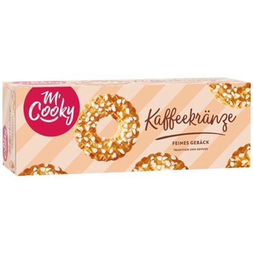 M´COOKY Kaffeekränze Feines Gebäck 250g