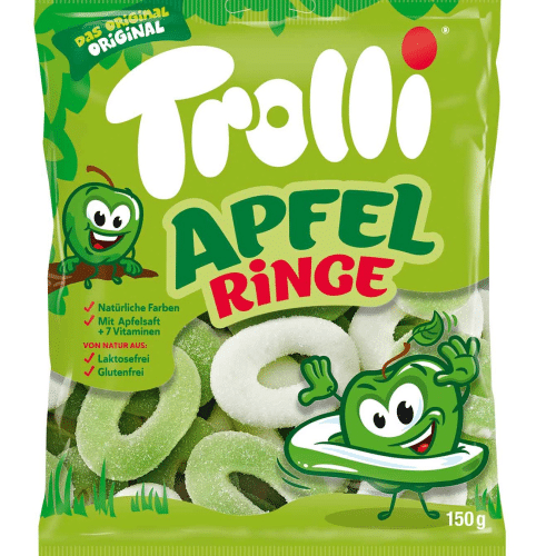 Trolli Apfel Ringe 150g