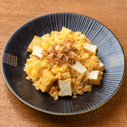 Gebratener Reis mit Tofu