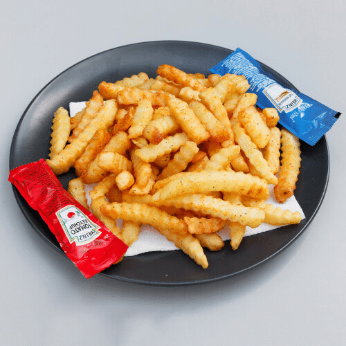 Geriffelte Pommes