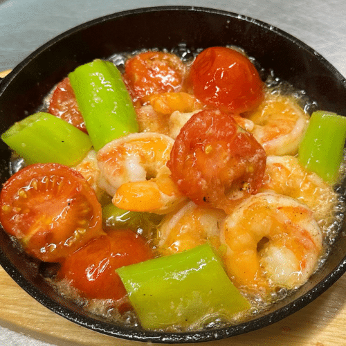 Garnelenpfanne