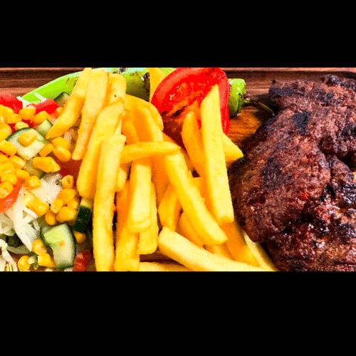 Gegrillte Frikadellen (3 Stück)