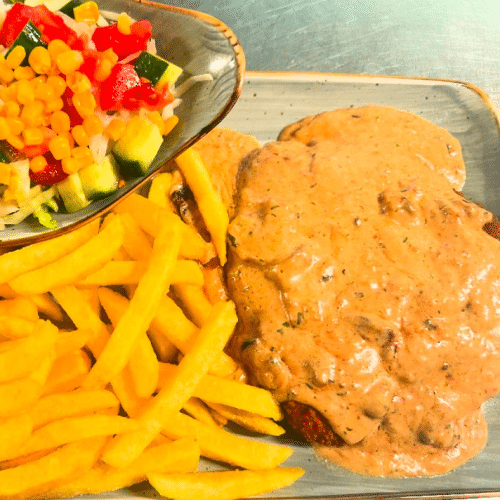 Jäger-Schnitzel