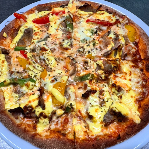 Pizza Drehspieß Hollandaise