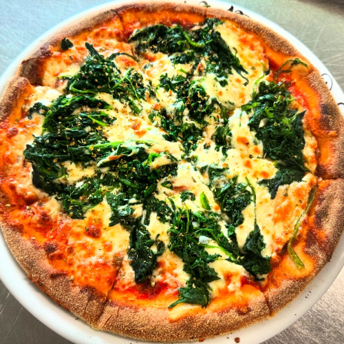 Pizza Spinat