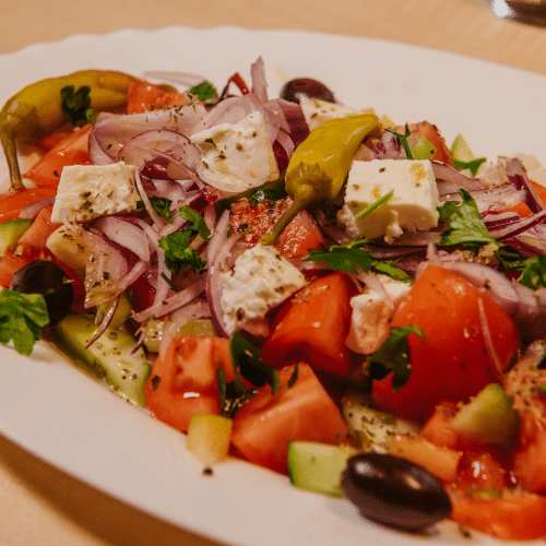 Bauernsalat (vegetarisch, glutenfrei)