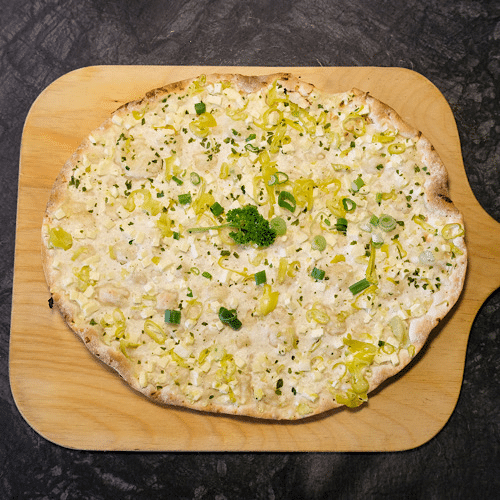 Flammkuchen Griechischer Art