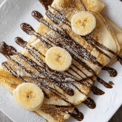Crêpes Banane & Nutella