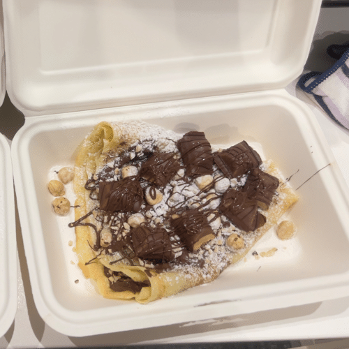 Crêpes Kinder Bueno