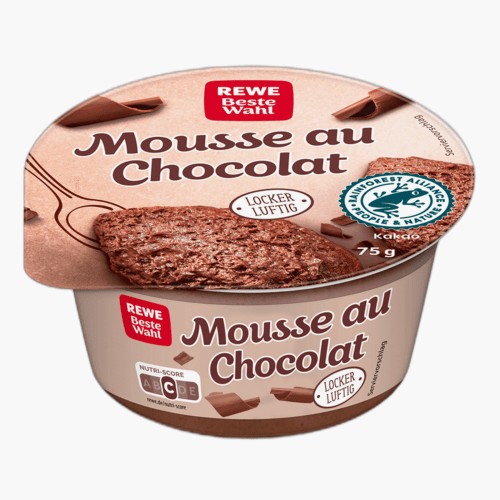 Rewe Beste Wahl Mousse Au Chocolat 75g