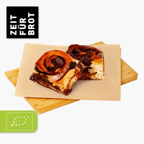 2 Stk. - Zeit für Brot Bio Schoko-Schnecke