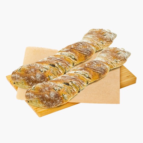 2 Stk. - Zeit für Brot Bio Oliven-Dinkelstange