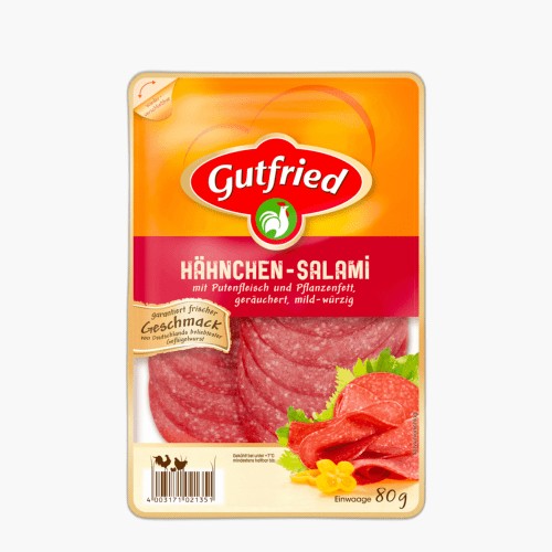 Gutfried Hähnchensalami 80g