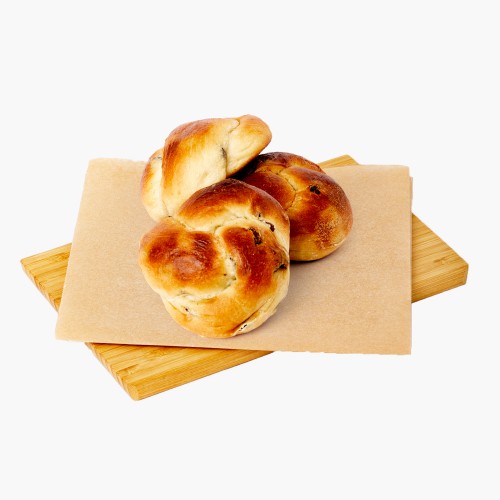 3 Stk. - Zeit für Brot Bio Rosinenknoten