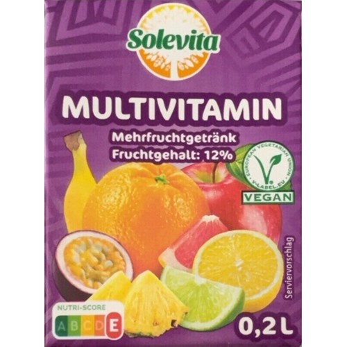 Solevita Multivitaminsaft 0.2l