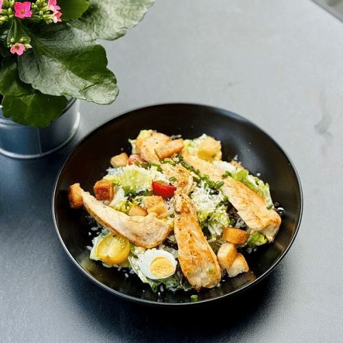 Caesar Salad mit Hähnchen