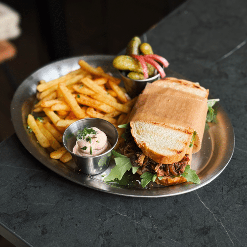 Pulled Veal Brioche