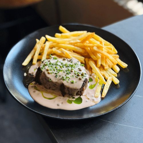 Steak au Poivre