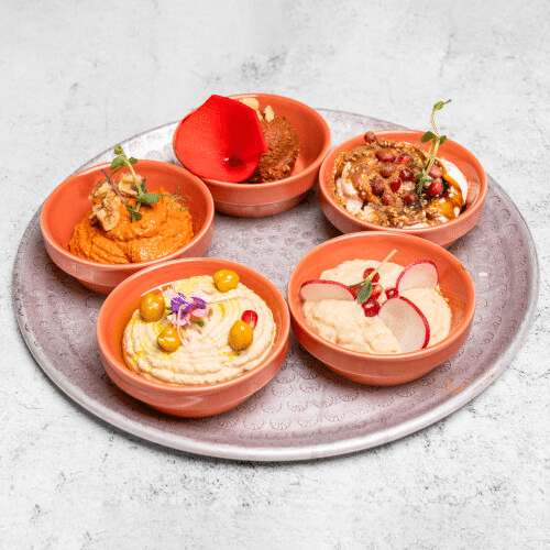 Kalte Mezze (für 2 Personen)