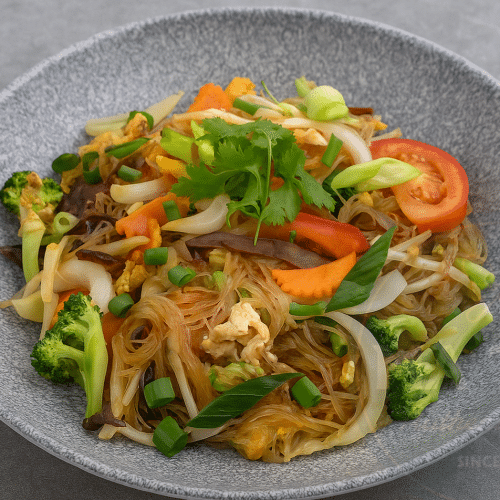 Phad Wun Sen (vegetarisch)