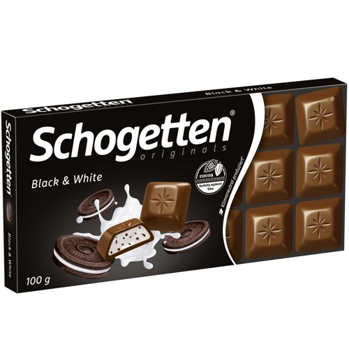 Schogetten Black & White 100g