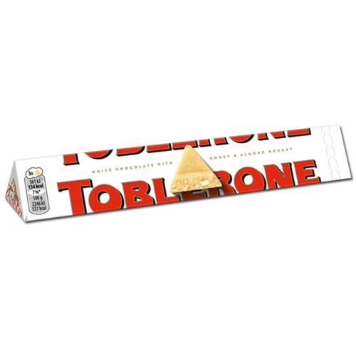 Toblerone White Chocolate 100g