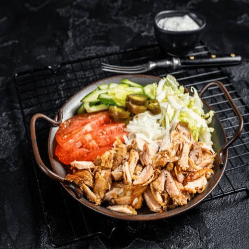 Hähnchen Döner-teller / Tavuk Döner Tabaği