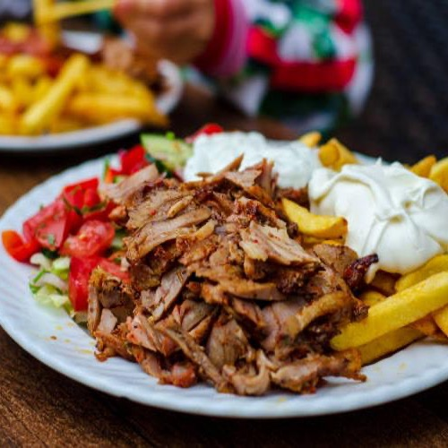 Steak Döner Teller / Yaprak Döner Tabaği