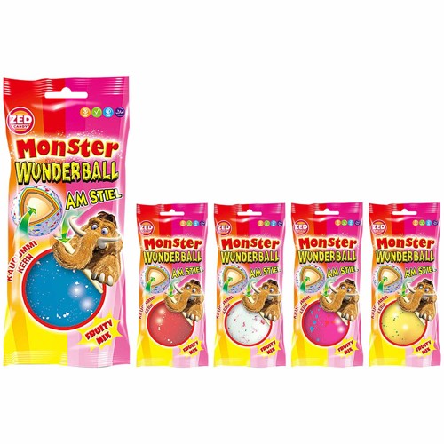 ZED Monster Wunderball am Stiel Fruity Mix 60g