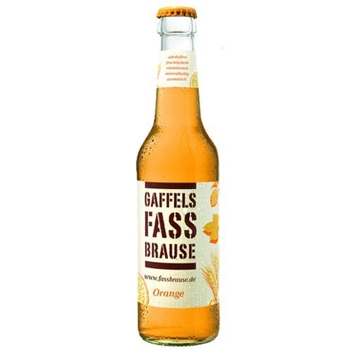 Gaffels Fassbrause Orange 0.33l (MEHRWEG)